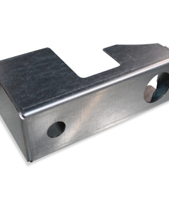 Protection plate hot-dip galvanized f/solenoid valve